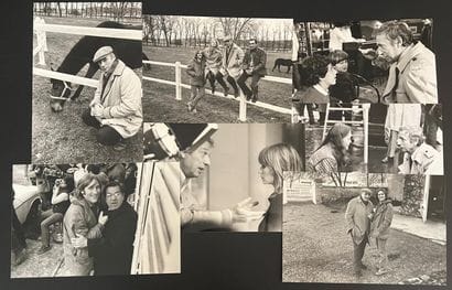 YVES MONTAND AND OTHER ACTORS – SET OF 7...