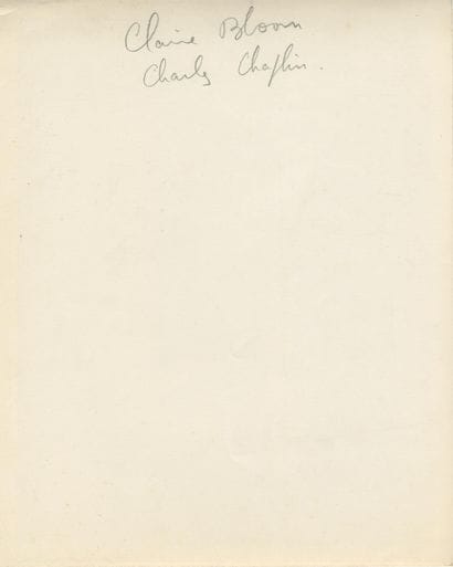 CHARLIE CHAPLIN (1889–1977)
Set of 2 promotional...