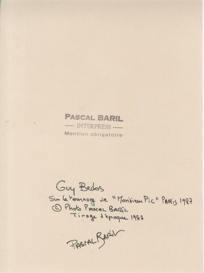 PASCAL BARIL (1963) - SET OF 19 PHOTOGRAPHS...