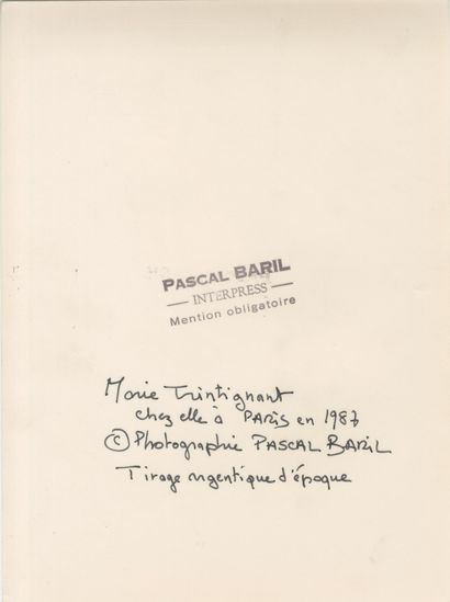 PASCAL BARIL (1963) - SET OF 19 PHOTOGRAPHS...