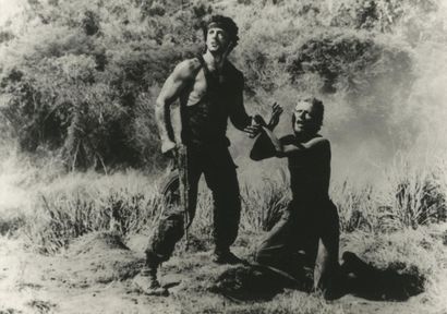 SYLVESTER STALLONE - SET OF 8 PHOTOGRAPHS
A...
