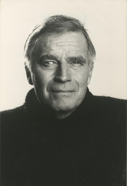 CHARLTON HESTON (1923–2008)
Set of 2 promotional...