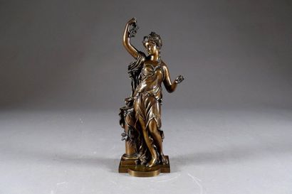 École française du XIXe siècle.
Pomone, nymphe...