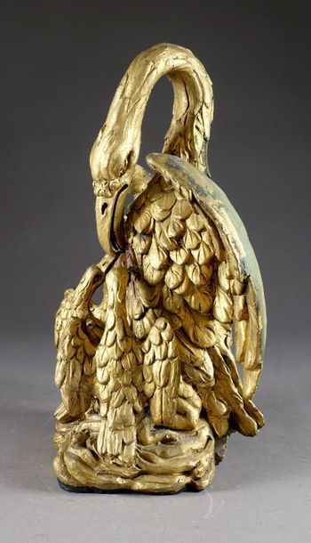 Grand Pélican mystique.
Nourrissant de sa...