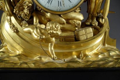 Rare et importante Pendule d’époque Louis...