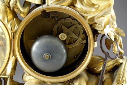 Rare et importante Pendule d’époque Louis...