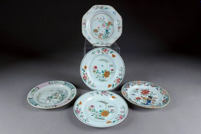 Chine d’exportation du XVIIIe siècle.
Four...