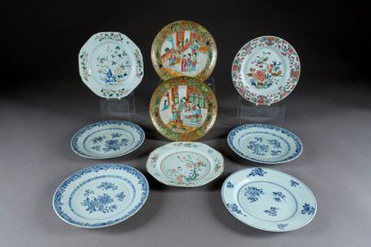 Chine - XVIIIe et XIXe siècle.
Pair of Canton...
