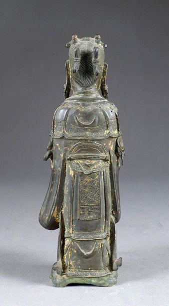 Chine - Période Qing.
Taoist deity, standing...