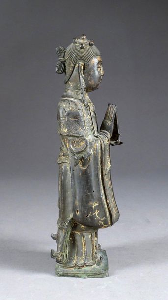 Chine - Période Qing.
Taoist deity, standing...