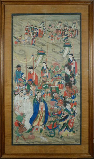 Ecole Chinoise de la Période Qing.
Celestial...