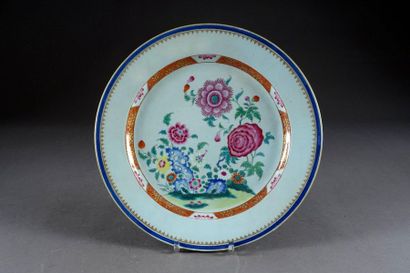 Chine de la Compagnie des Indes.
Large round...