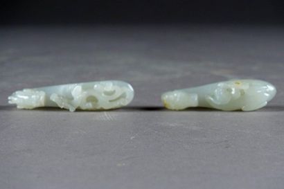 Deux Fibules de Forme crosse.
Chimera patterned....