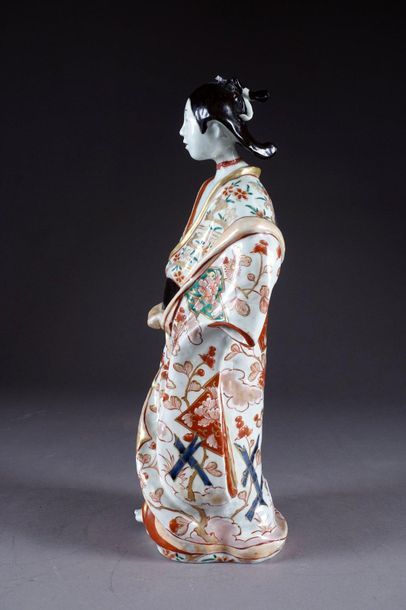 Japon - Periode Edo.
Bijin. Dressed in a...