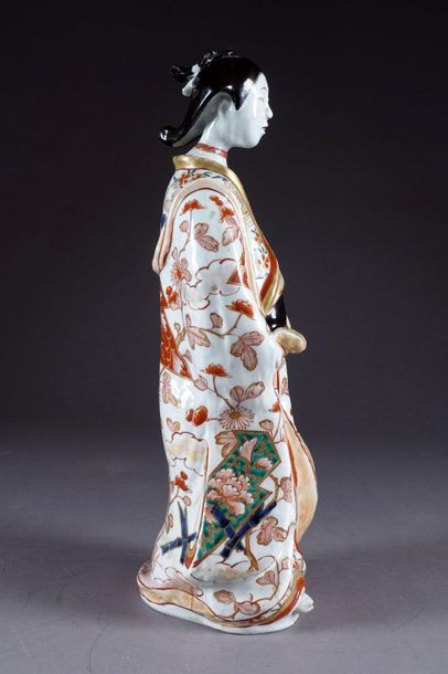 Japon - Periode Edo.
Bijin. Dressed in a...
