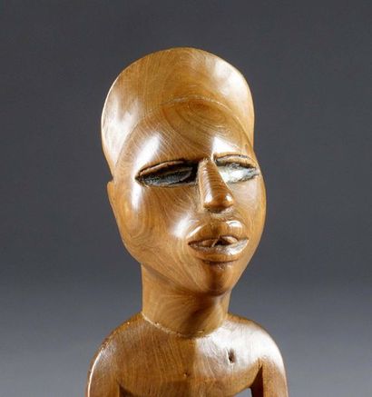 Statuette Fétiche Kongo.
Depicting a standing...