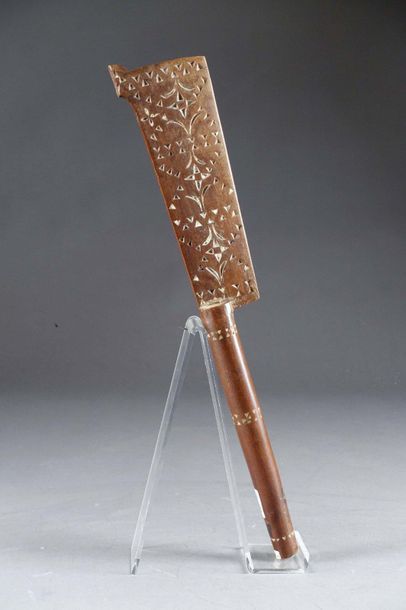 Polynésie.
Ceremonial puzzle in the form...