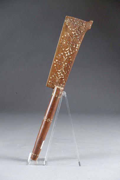 Polynésie.
Ceremonial puzzle in the form...
