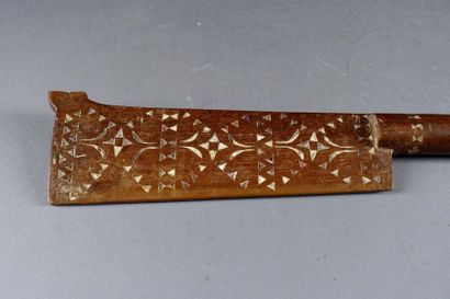Polynésie.
Ceremonial puzzle in the form...
