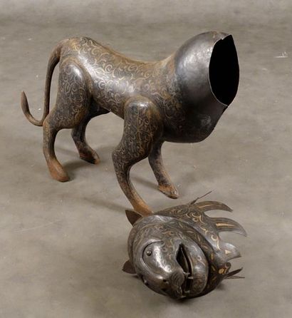 Grand Lion.
With removable head with cut...
