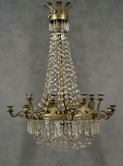 Important Lustre de style Empire, de type...