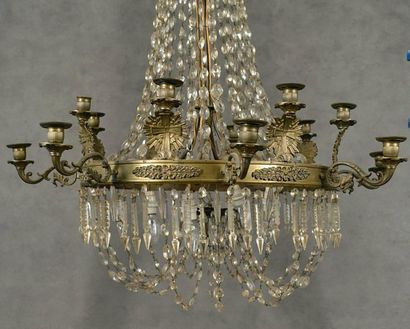 Important Lustre de style Empire, de type...