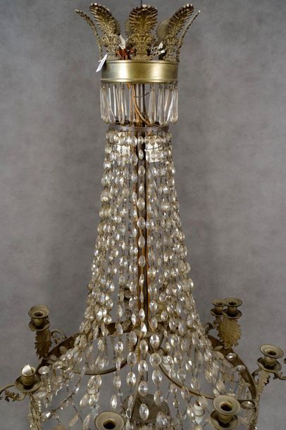 Important Lustre de style Empire, de type...