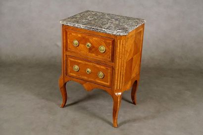 Commode d’Entre-Deux d’époque Transition...