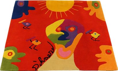 Hannes d’Haese (1965- )- Tapis.
Orné d’un...