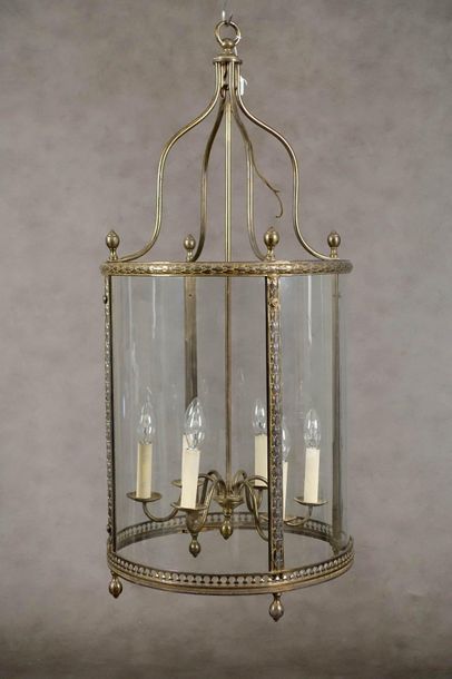 Grande Lanterne de Hall, de style Louis XVI,...