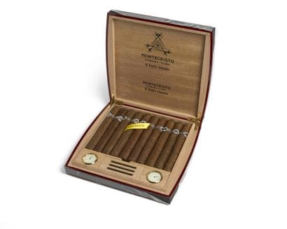 Travel humidor montecristo double edmundo – kavel bij Galerie Moderne, Elsene (Brussel)