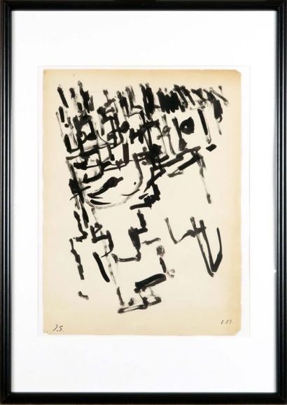Jacques GERMAIN (1915-2001)
Abstraction (daté...