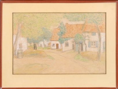 William DEGOUVE DE NUNCQUES (1867-1935)
L'Entrée...