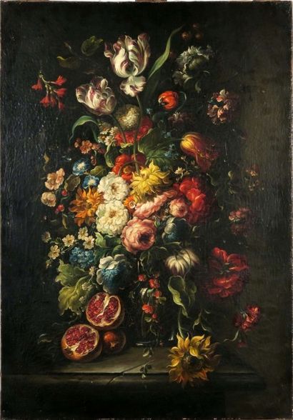 École HOLLANDAISE du XIXe siècle
Nature morte...