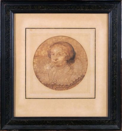 David Bailly (1584-1657)
Portrait de Femme...