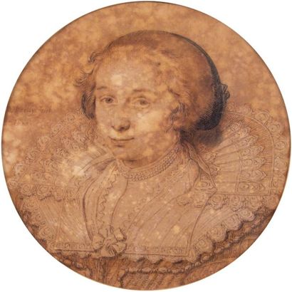 David Bailly (1584-1657)
Portrait de Femme...