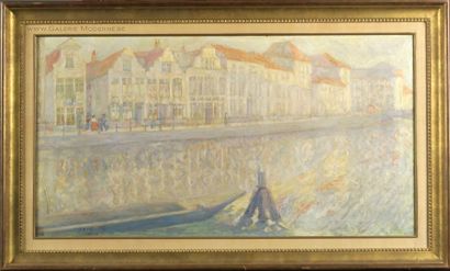 Victor Frans De Budt (1886-1965)
Les Quais...