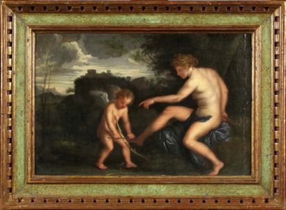École FRANÇAISE du XVIIIe siècle
Cupidon...