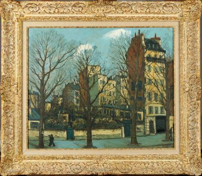 Alphonse QUIZET (1885-1955)
Rue des Pyrénées...