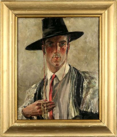Armand Massonet (1892-1979)
Portrait d'Homme...