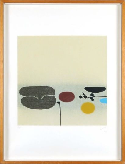 VICTOR PASMORE (1908-1998)
Images (daté 79).
Lithographie...