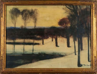 Philibert COCKX (1879-1949)
Paysage aux grands...