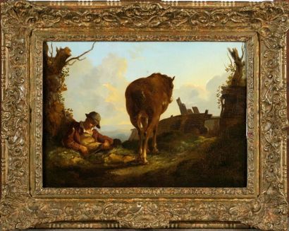 George MORLAND (1763-1804)
Le Déserteur et...