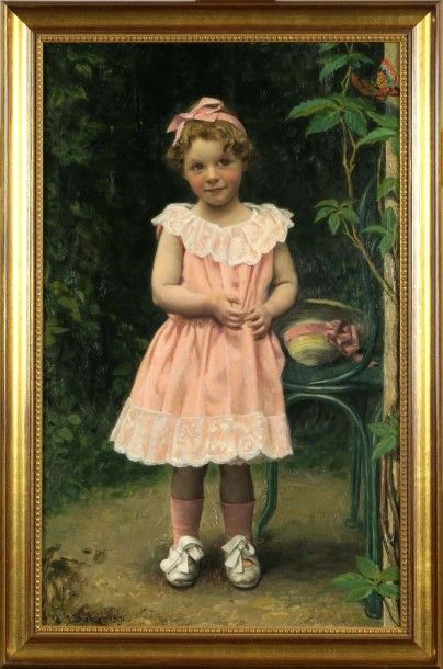 Evert Jan Boks (1838-1914)
Fillette à la...