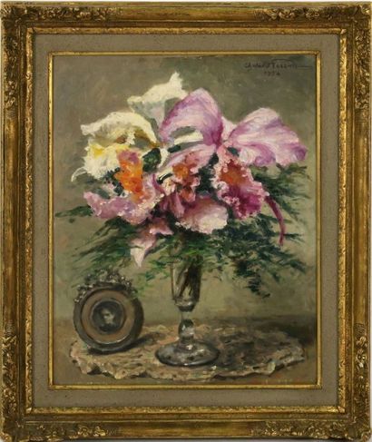 Oswald Poreau (1877-1955)
Vase garni de Fleurs...