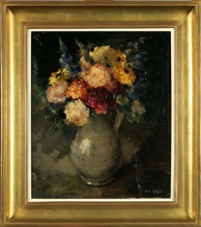 Henri LOGELAIN (1889-1968)
Fleurs (daté 1933).
Huile...