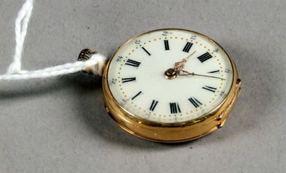 Montre de Poche.
Cadran émaillé. Boîtier...