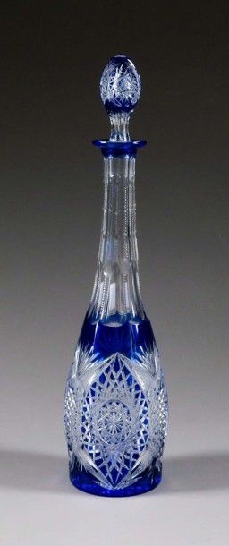 VAL-SAINT-LAMBERT
Carafe à long col.
Cristal...