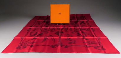 HERMÈS - Paris
Carré de soie imprimé 