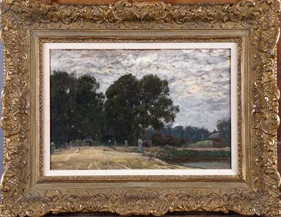 Joseph LEPINE (1867-1943)
L'Entrée du Parc....